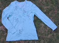 Adler sweter damski kol. miętowy , BDB r. XL/42