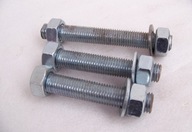 3x Śruba nakętka podkładka ocynkowana 931 24x120