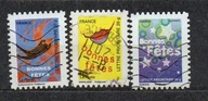 Francja- 2008 Mi 4548,50,52