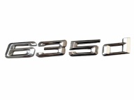 ZNACZEK EMBLEMAT NAPIS CYFRA LICZBA LITERA D DIESEL BMW 6 E63 E64 21MM 635D