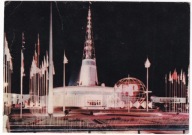 Poznań Targi Nocą 1966r. obieg do Skwierzyna Internat Technikum o857