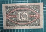 Niemcy 1920,banknot 10 Marek/1