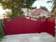 Brama furtka aluminiowa