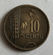 Moneta Litwa 10 cent 1925