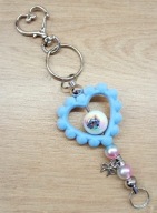 Brelok do kluczy Stitch serce zawieszka 6423 Oliwia Kurowska, Kuba Kurowski