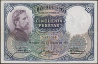 Hiszpania 50 peset 1931 - 5,992 - E. Rosales