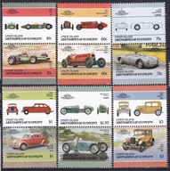 1986 St.Vincent Grenadiny Union Island Auta Mi 176-87 **