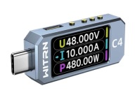 WITRN C4 multifunkcjonalny miernik multimetr portu USB-C napięcia prądu