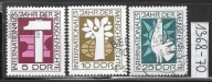 Znaczki Pocztowe Niemcy DDR Kasowane..1368-70..1968 r