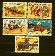 Anglia, Man ** Stare karty wakacyjne Mi 422-26