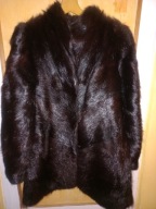 Futro kurtka 48 skóra naturalna nutrie jak nowe