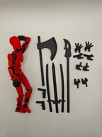 FIGURKA AKCJI DUMMY 13 – KOLEKCJONERSKA WERSJA - CZERWONY