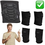 OCHRANIACZE NA KOLANA ROWEROWE KW-S03 PIANKA EVA ROZMIAR S WYTRZYMAŁE | XLC