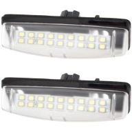 LAMPKI LED TABLICY REJESTRACYJNEJ do Mitsubishi Colt Grandis