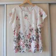 Cienka bluzka kwiaty r. 44