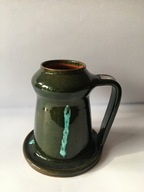 Artystyczny ceramiczny wazon Vintage hand made