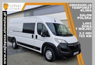 Opel Movano, L4H2, DOKA, 7 miejsc, BRYGADOWKA, klima, tempomat Gwarancja,