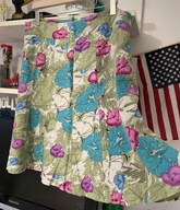 O kwiaty lniana len EWM nowoczesna letnia 48 duza