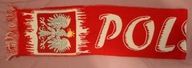SZALIK REPREZENTACJI POLSKI z NAPISAMI POLSKA - BARDZO ŁADNY, JAK NOWY