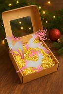 Niepowtarzalne zawieszki świąteczne na choinkę Zestaw 5 sztuk