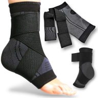 Ściągacz na kostkę - rozmiar L. Kolor czarny 2 szt