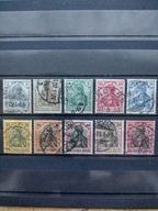 1902 NIEMCY D.R. Mi. 68 -77 kas.