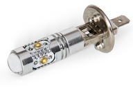 H1 LED ŻARÓWKA HALOGENOWA 5 CREE Z SOCZEWKĄ BIAŁA