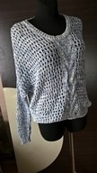 Sweterek damski ażurowy -rozmiar 38/M