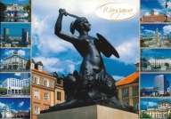 Pocztówka - Warszawa - Syrenka