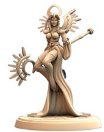 Exalted Realm Illuminated of the Veil Czarownica D Pinup RPG Druk 3D