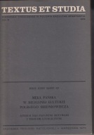 Męka Pańska w religijnej kulturze polskiego średniowiecza ; jn