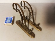 Stare uchwyty mosiężne karnisza