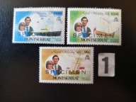 Sławni ludzie , Księżna Diana i Karol , Montserrat MNH