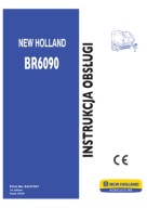 New Holland BR 6090 - instrukcja obsługi prasy zwijającej PL