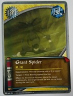 Karta Naruto CCG Jutsu Giant Spider - J-669