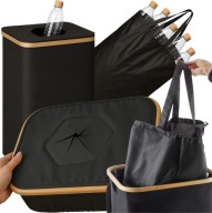 KOSZ NA ODPADY SEGREGACJA 100L SKŁADANY BUTELKI PLASTIKOWE PUSZKI KAUCJA