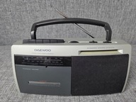 Radio Magnetofon Kasetowy Daewoo R418 Oryginał SPRAWNY