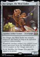 Syr Ginger, the Meal Ender (V.2), karta Magic