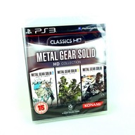 NOWA METAL GEAR SOLID CLASSICS HD COLLECTION PS3 PREMIEROWE PAL ENG UK