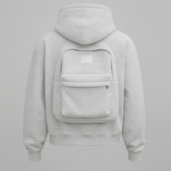 Bluza z wbudowaną kieszenią typu plecak