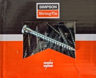 Wkręty ciesielskie Simpson CSA 5x50 do łączników 250szt