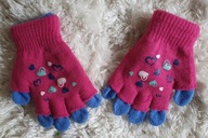 RĘKAWICZKI DZIECIĘCE PRINT SERDUSZKA SERDUSZKAMI heart hearts