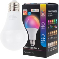 ŻARÓWKA LED SMART E27 TUYA INTELIGENTNA STEROWANA RGB 2700K-6500K APLIKACJA