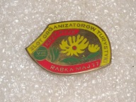 ODZNAKA PTTK VIII ZLOT ORGANIZATORÓW TURYSTYKI RABKA 1977 ROK