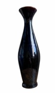 Wazon ceramiczny PRL lata 70 oryginalny vintage dekoracja wnętrz