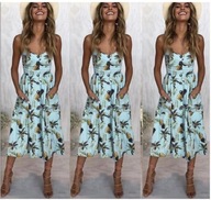 Elegancka Letnia Sukienka XXL/44 NOWA