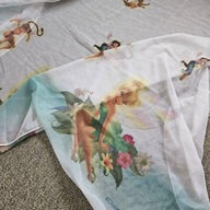 Tkanina/ firana woal, dziecięca, wykończony u dołu ołowianką, 10x@