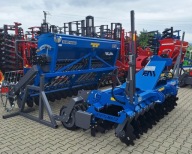 Siewnik Zbożowy Nadbudowany Agregat Zestaw EURO-MASZ SNT30 3m 2-Talerzowy