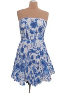 H&M ROZKLOSZOWANA PLISOWANA SUKIENKA 34 36
