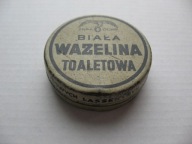 KRAKÓW LASSEK i SYN BIAŁA WAZELINA TOALETOWA przedwojenna PUSZECZKA